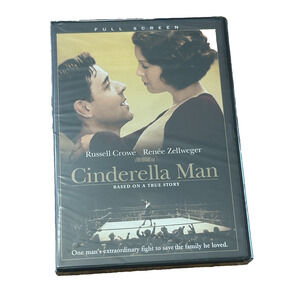 Cinderella Man DVD Full Screen Edition Russell Crowe Renee Zellweger 2015 New